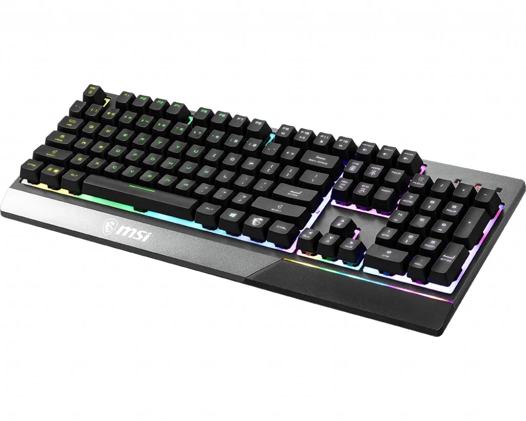 MSI Vigor GK30 Tastatur Gaming USB QWERTZ Deutsch Schwarz – Bild 4