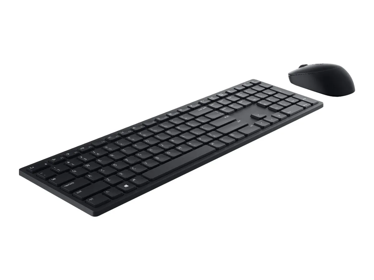 Dell Pro Tastatur+Maus Funk 4000dpi/QWERTY Schwarz