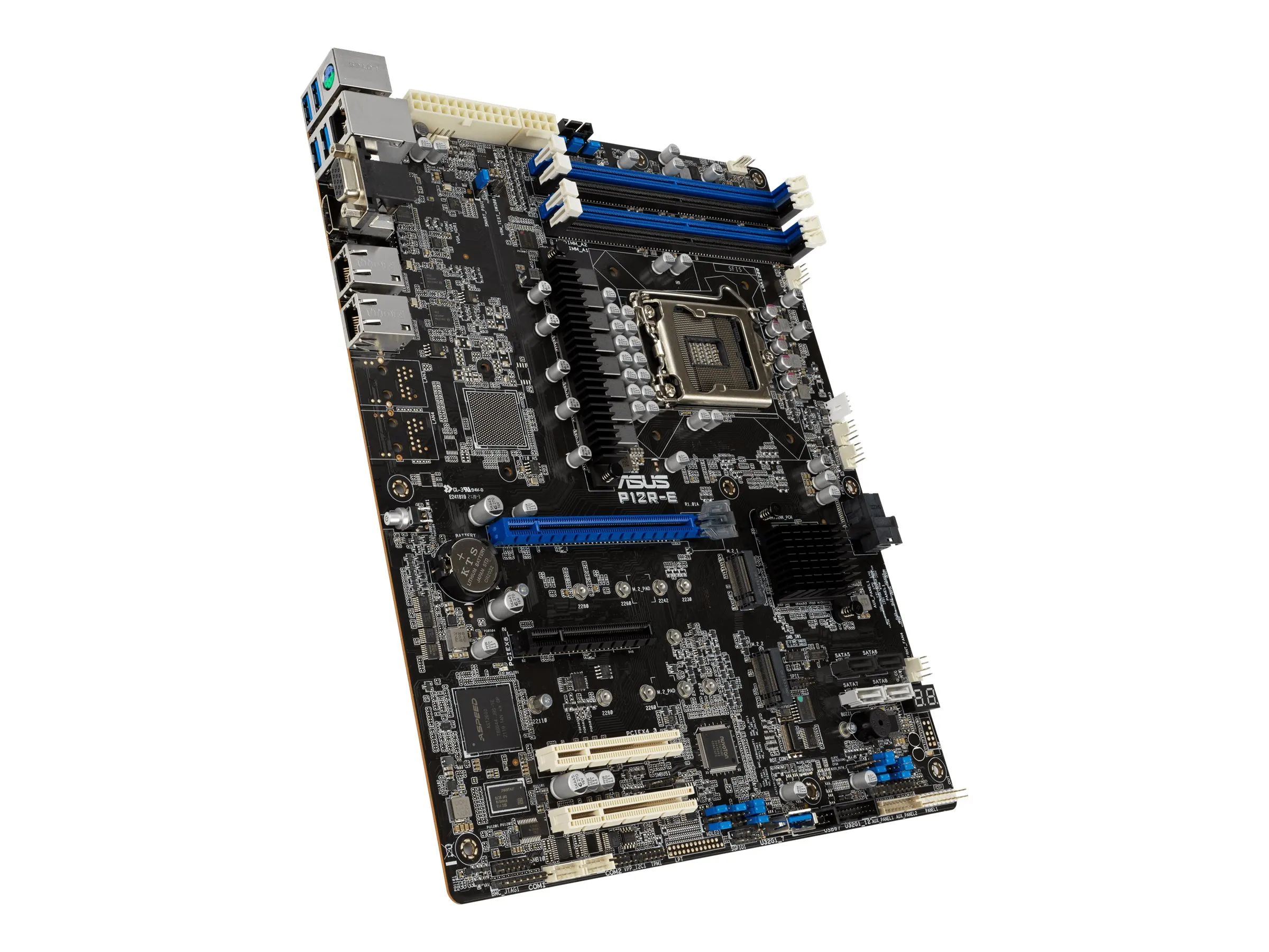 ASUS P12R-E/ASMB10       ATX  1x LGA 1200 DDR4  2x1G