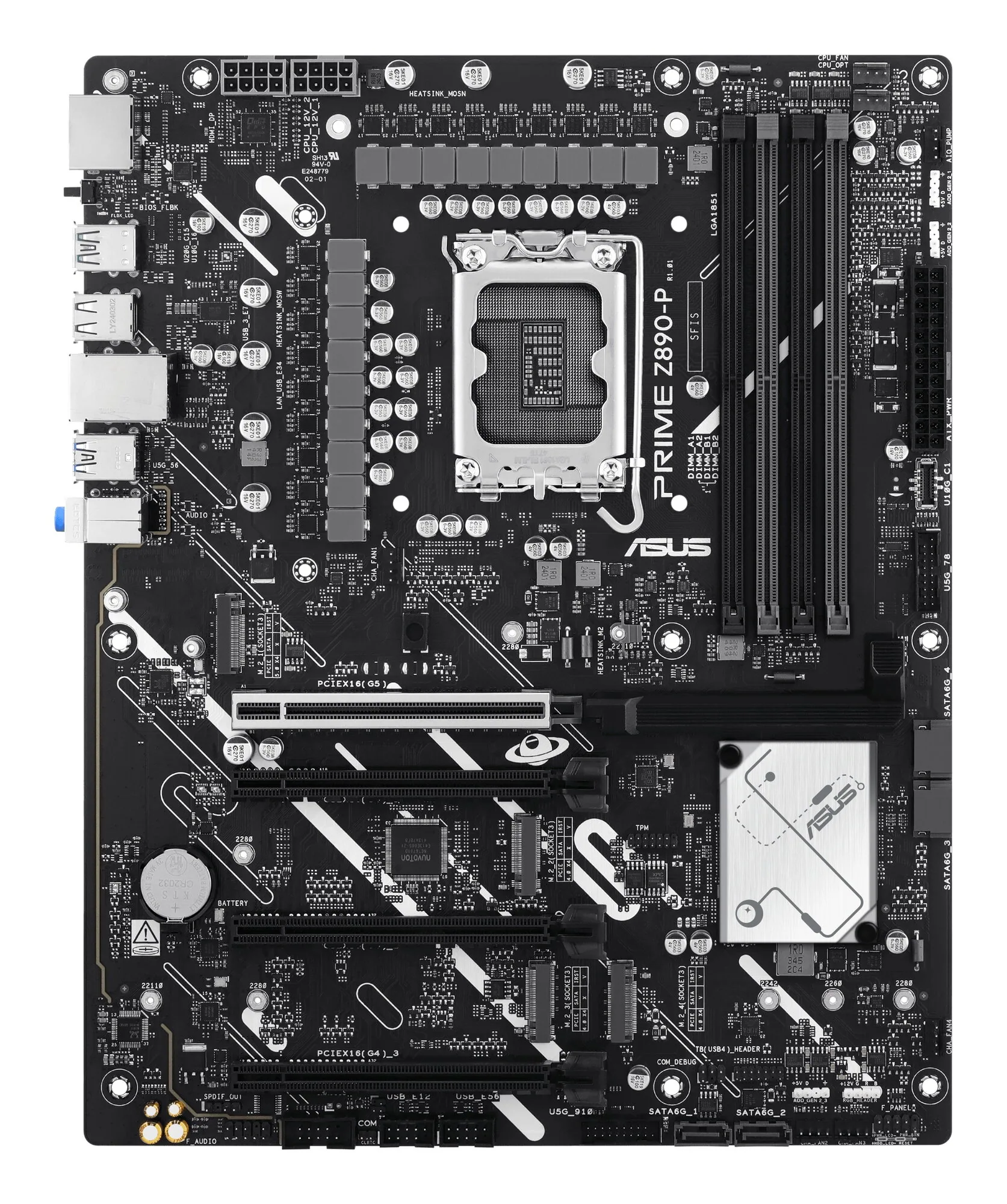 ASUS PRIME Z890-P Intel Z890 LGA 1851 (Socket V1) ATX – Bild 1
