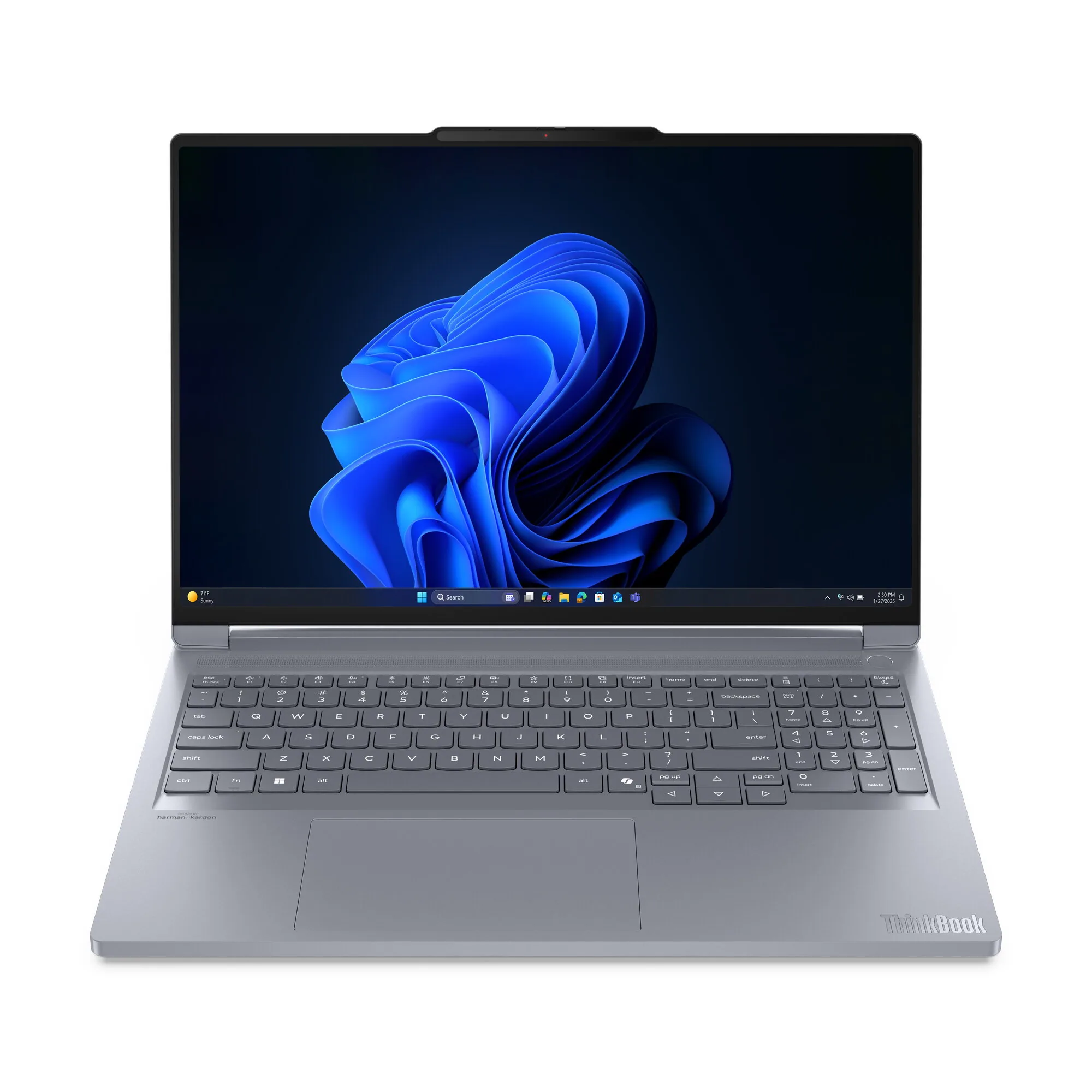 Lenovo ThinkBook 16p G6 IAX Intel Core Ultra 7 255HX Laptop 40,6 cm (16") WQXGA 32 GB DDR5-SDRAM 1 TB SSD NVIDIA GeForce RTX 5060 Wi-Fi 7 (802.11be) Windows 11 Pro Grau Deutsch – Bild 1