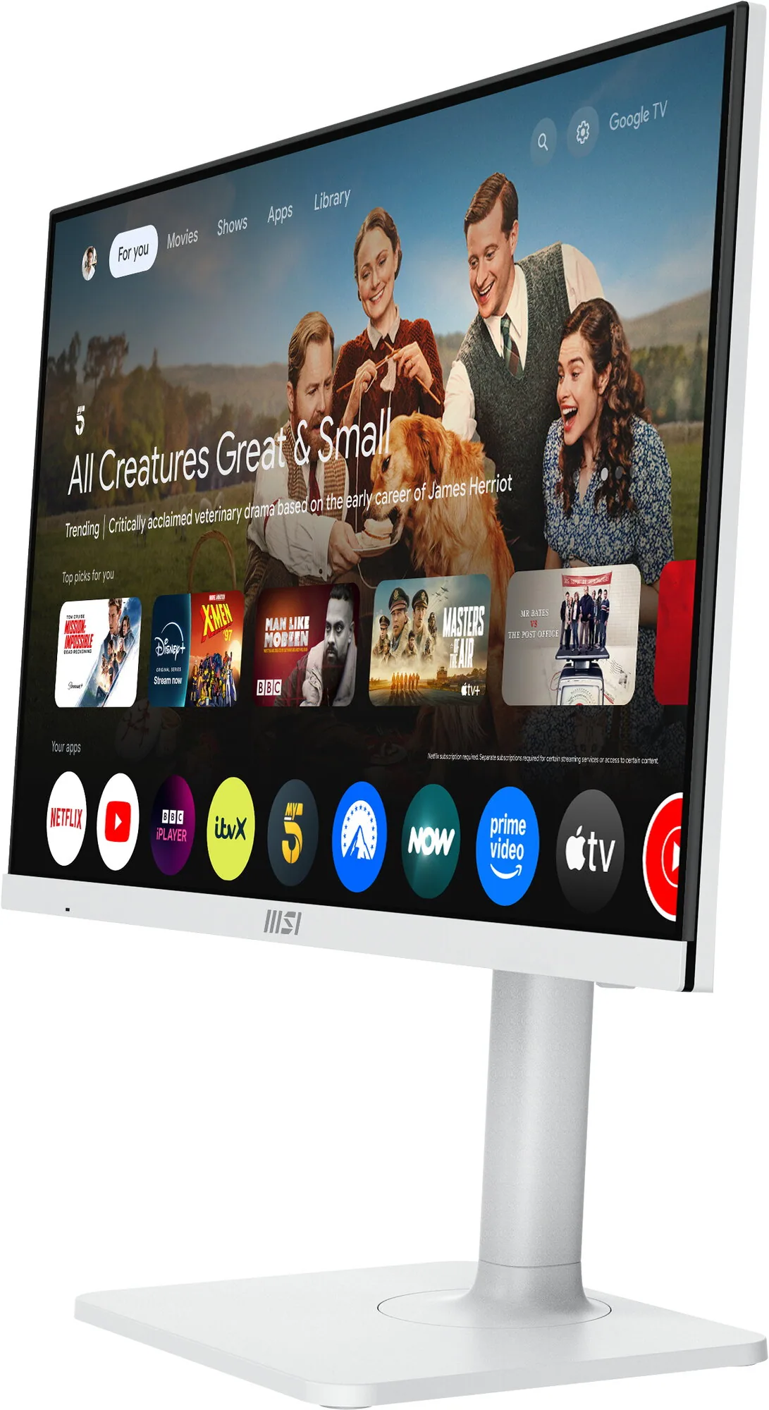 MSI MODERN MD272UPSWDE Computerbildschirm 68,6 cm (27") 3840 x 2160 Pixel 4K Ultra HD Weiß – Bild 5