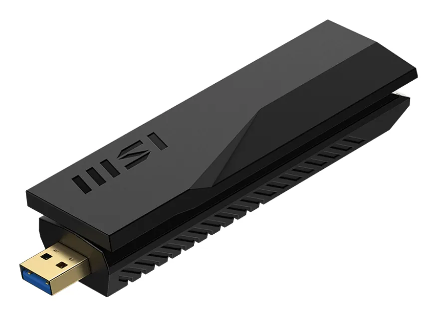 MSI BE6500 WiFi7 USB Stick - Dongle WLAN 2880 Mbit/s – Bild 3