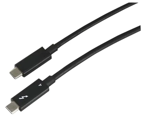 Lenovo 4Z51A40455 Thunderbolt-Kabel 2 m 40 Gbit/s Schwarz – Bild 1