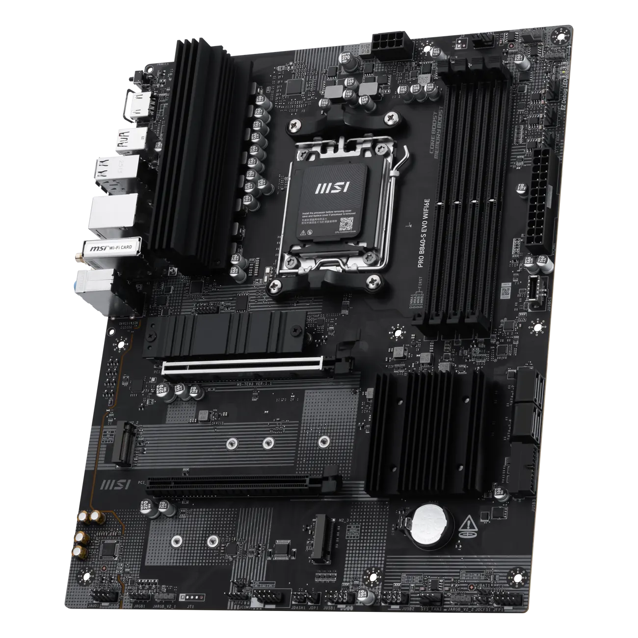 MSI Pro B840-S EVO WIFI6E AMD B840 Sockel AM5 ATX – Bild 5