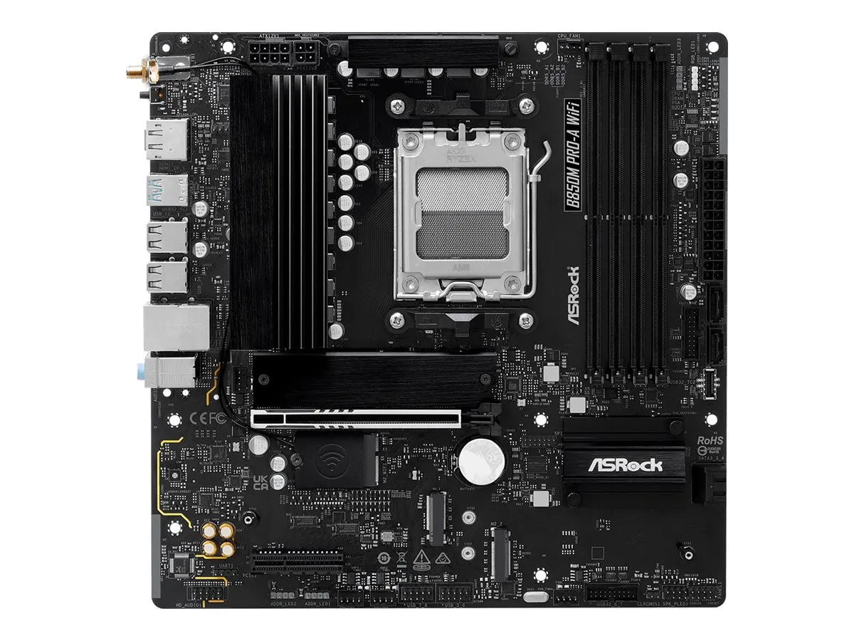 ASRock B850M Pro-A WiFi AM5 mATX HDMI/DP DDR5