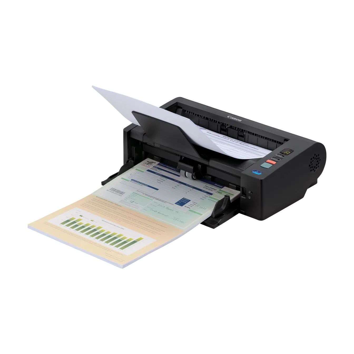 Canon imageFORMULA DR-M140II ADF + Bogenscanner 600 x 600 DPI A4 Schwarz – Bild 1
