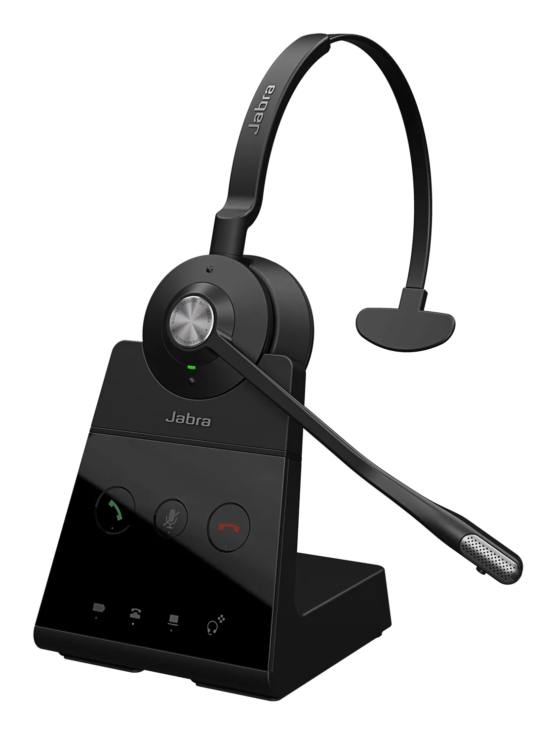 Jabra Engage 65 SE Kopfhörer Kabellos Kopfband Büro/Callcenter Schwarz – Bild 1