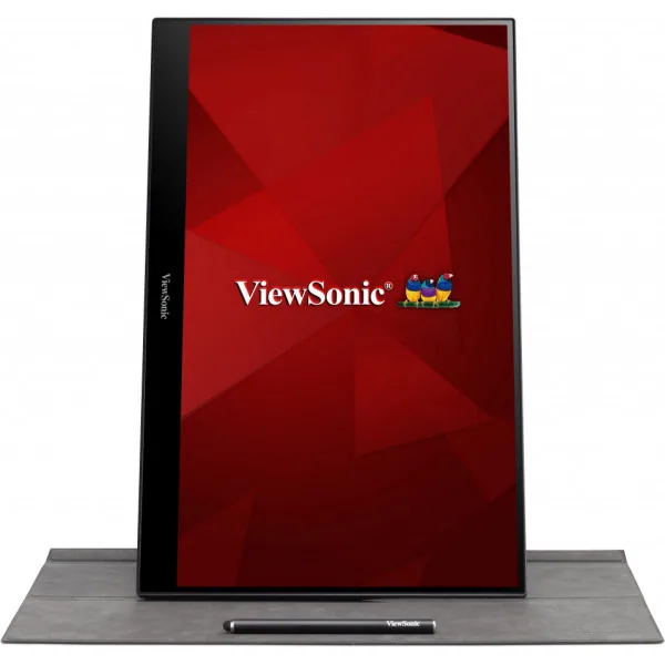 Viewsonic TD1655 Computerbildschirm 39,6 cm (15.6") 1920 x 1080 Pixel Full HD LED Touchscreen Multi-Nutzer Schwarz, Silber – Bild 2