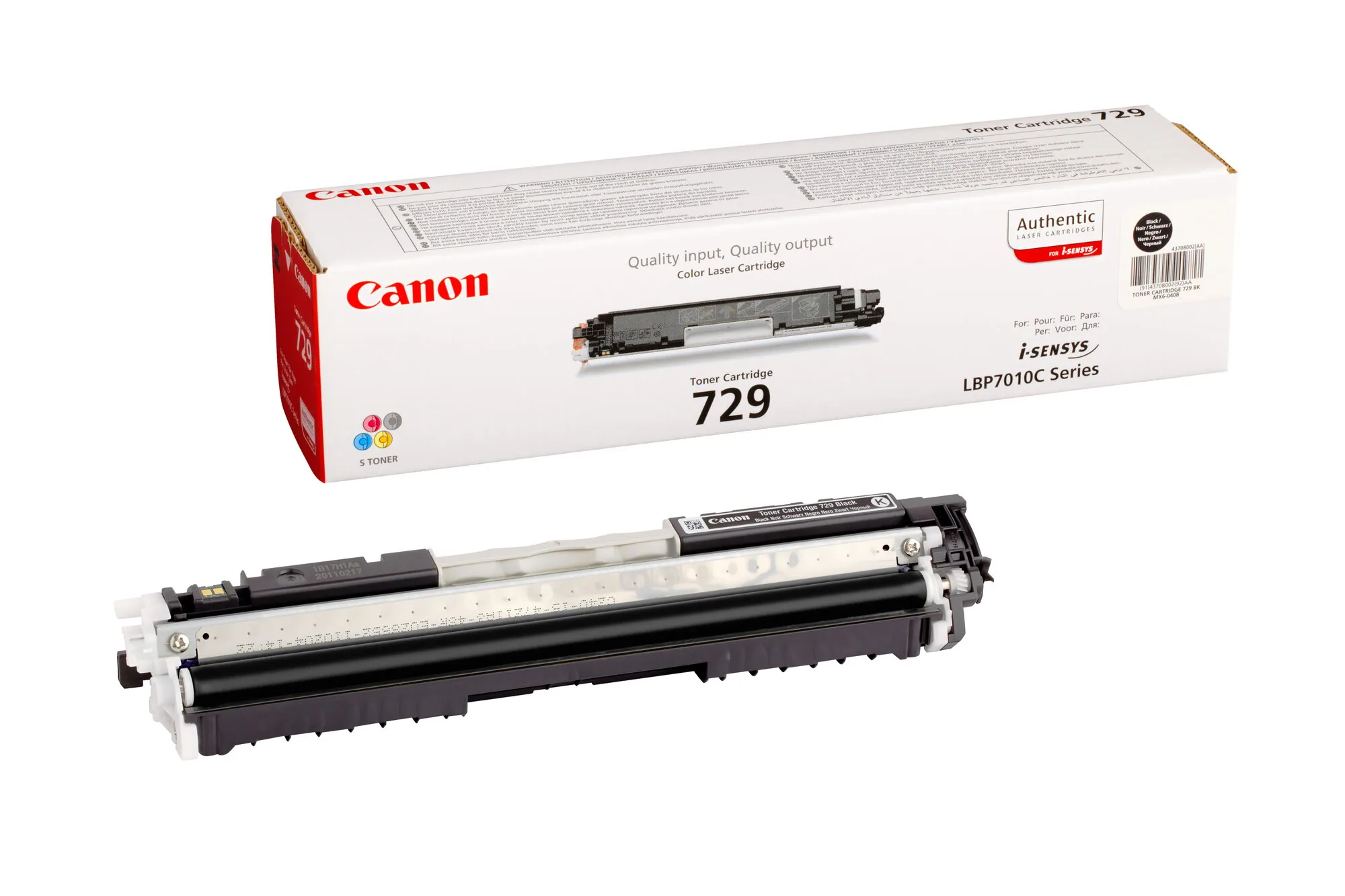 Canon 729 BK Tonerkartusche 1 Stück(e) Original Schwarz – Bild 2
