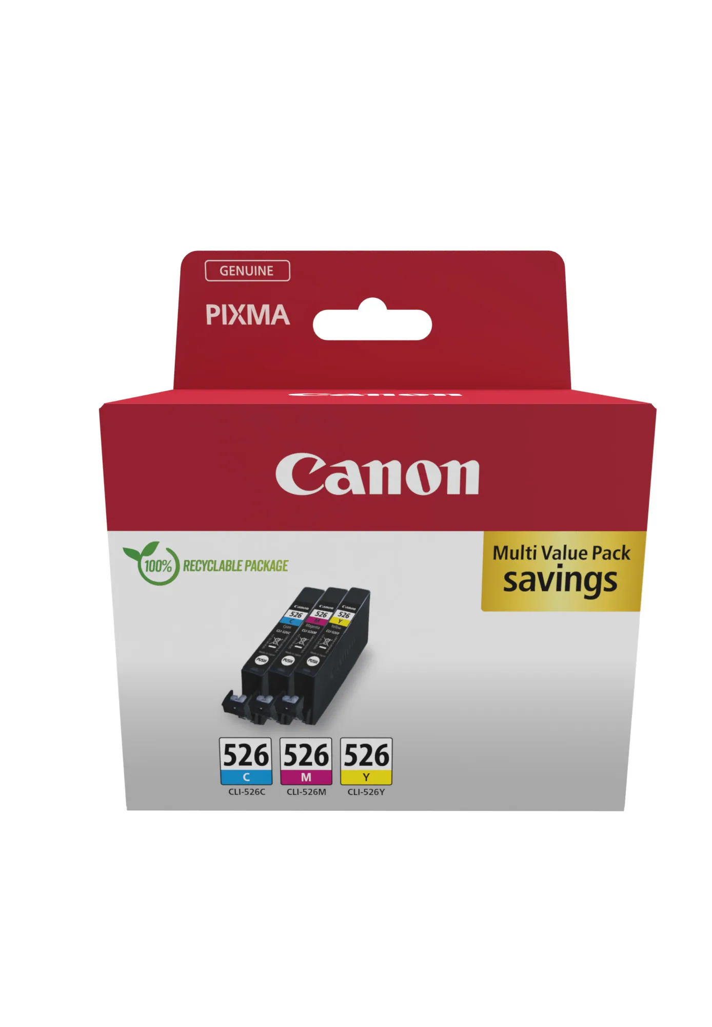 Canon CLI-526 C/M/Y Multipack – Bild 1
