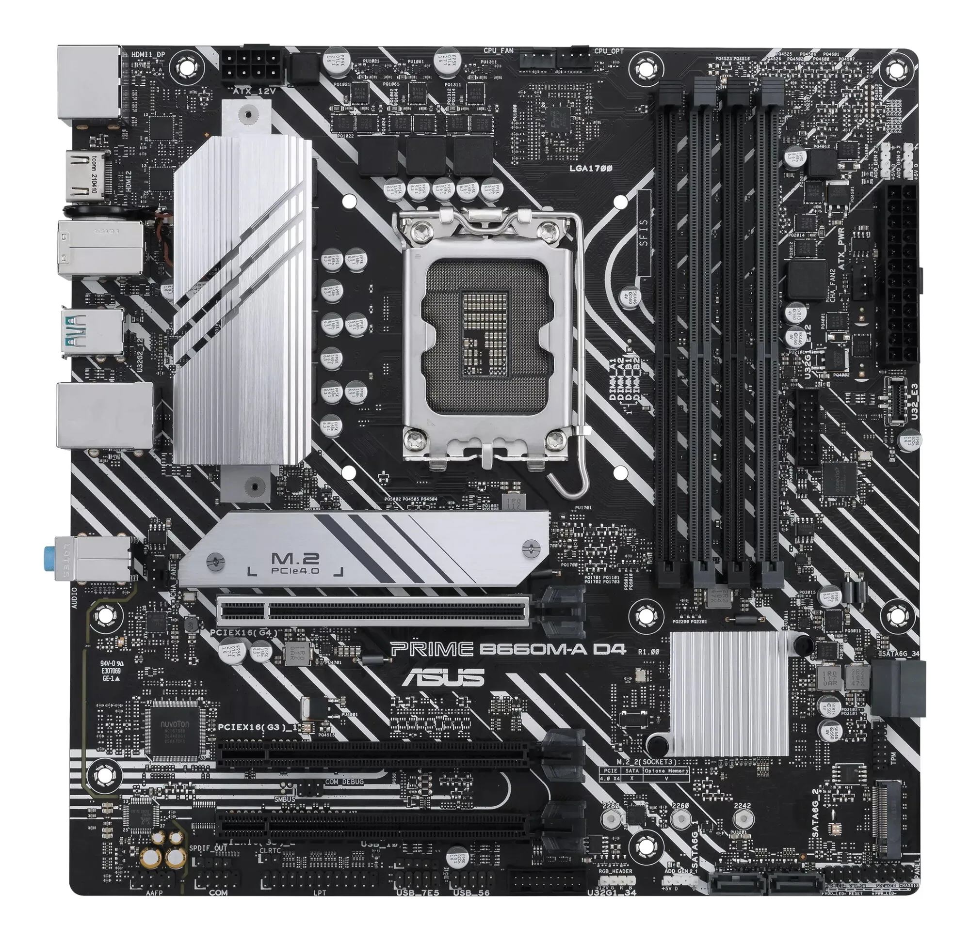 ASUS PRIME B660M-A D4-CSM Intel B660 LGA 1700 micro ATX – Bild 2