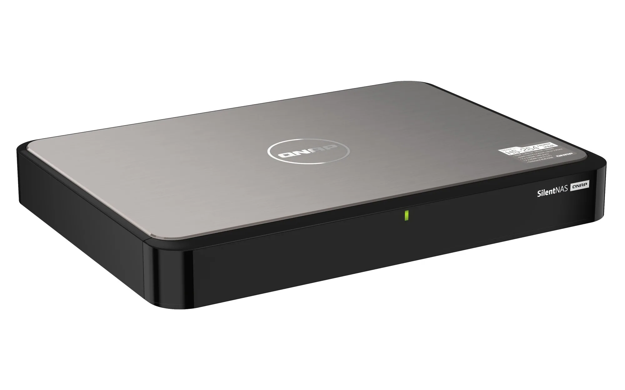 QNAP HS-264 NAS Desktop Intel® Celeron® N5105 8 GB 0 TB QNAP Turbo System Schwarz – Bild 3