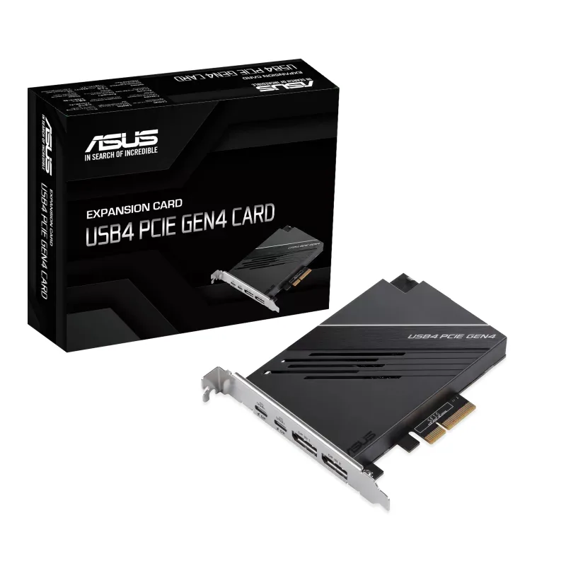 ASUS USB4 PCIe Gen4 Card Schnittstellenkarte/Adapter Eingebaut DisplayPort, USB Typ-C – Bild 5
