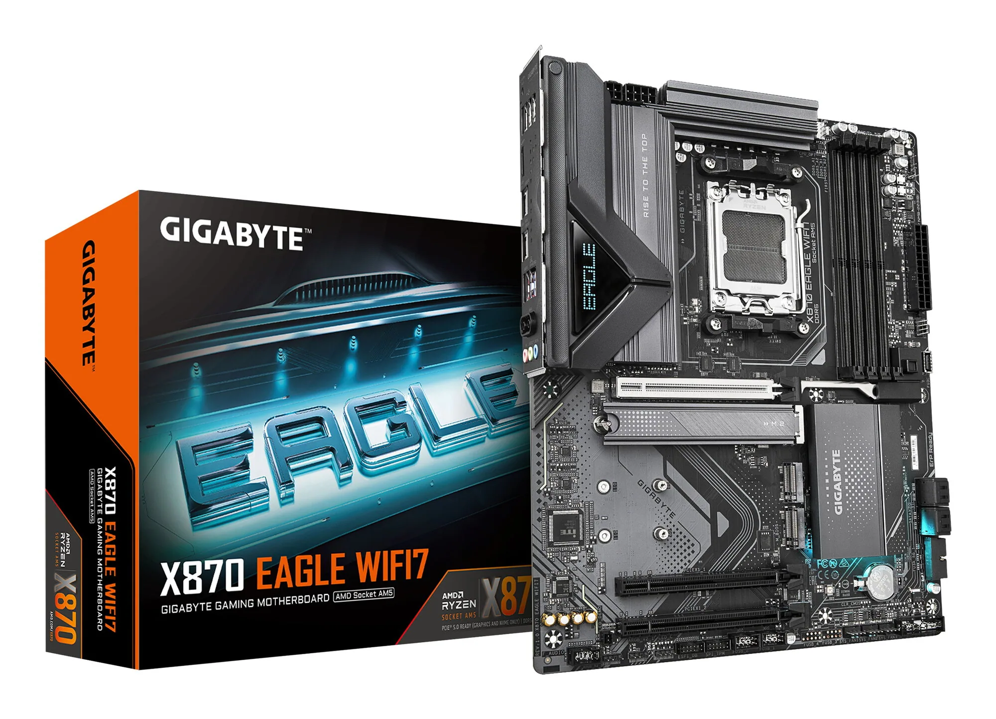 GIGABYTE X870 EAGLE WIFI7 Mainboard – Bild 1