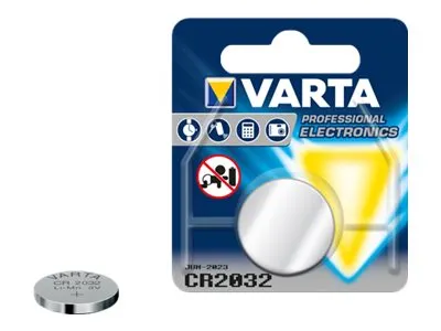 Varta Batterie Knopfzelle CR2032 3V 220 mAh Lithium 1 Stück