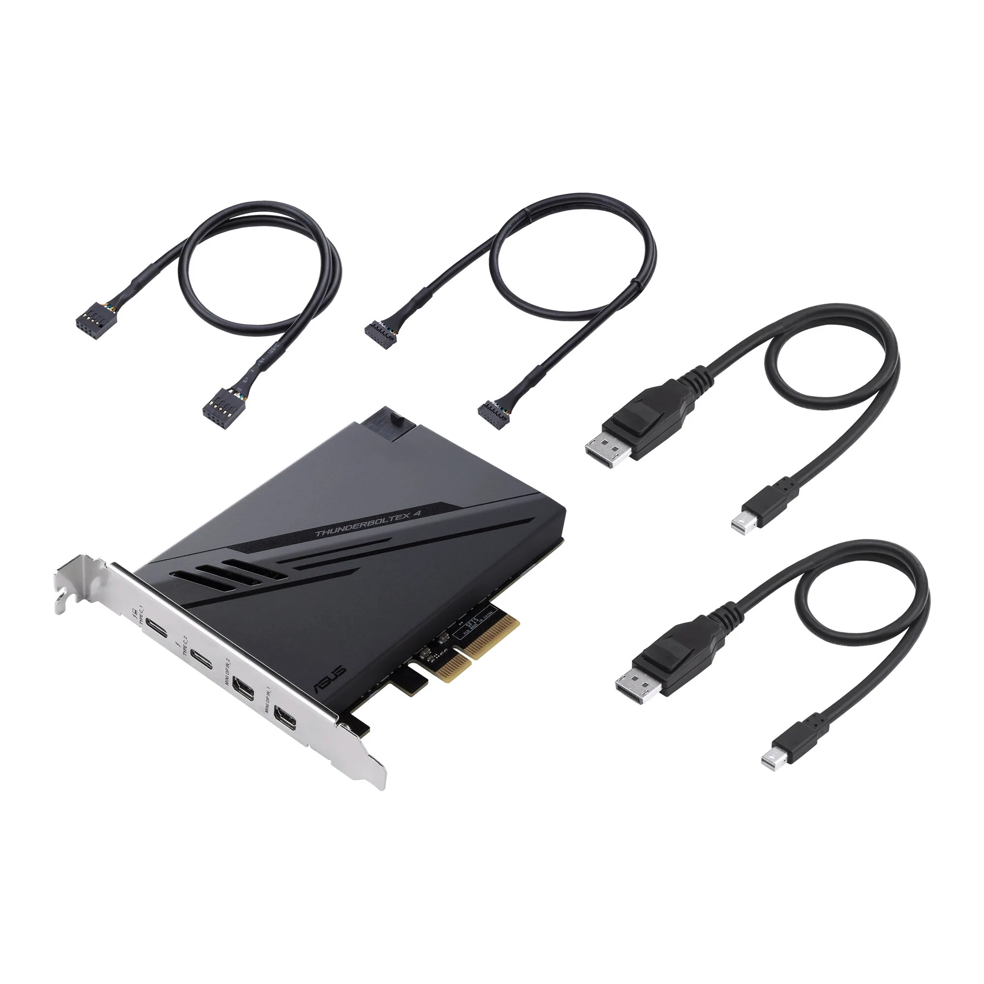 ASUS ThunderboltEX 4 Schnittstellenkarte/Adapter Eingebaut Mini DisplayPort, PCIe, Thunderbolt, USB 2.0, USB 3.2 Gen 2 (3.1 Gen 2) – Bild 4