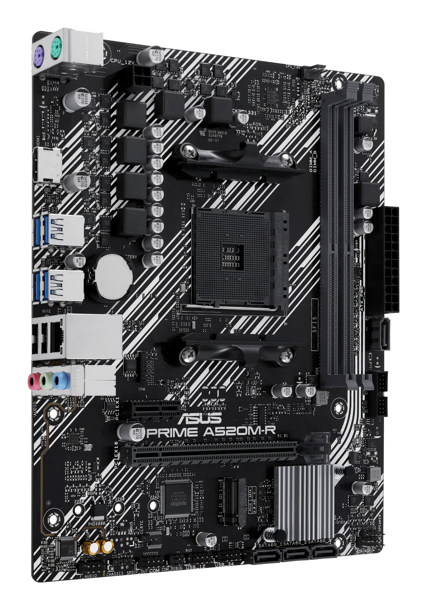 ASUS PRIME A520M-R AMD A520 Sockel AM4 micro ATX – Bild 3