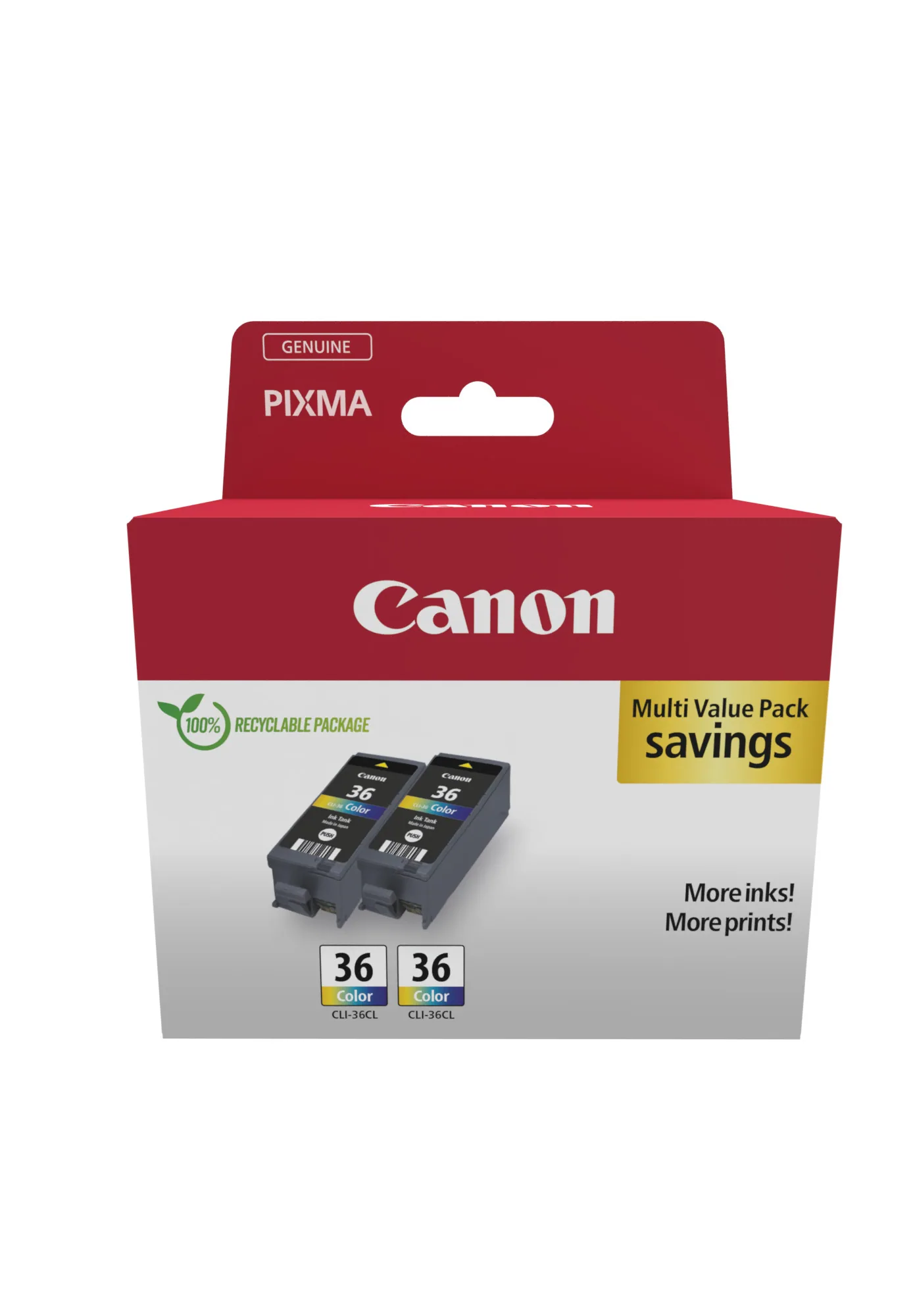 Canon CLI-36 CL Twin Pack – Bild 1