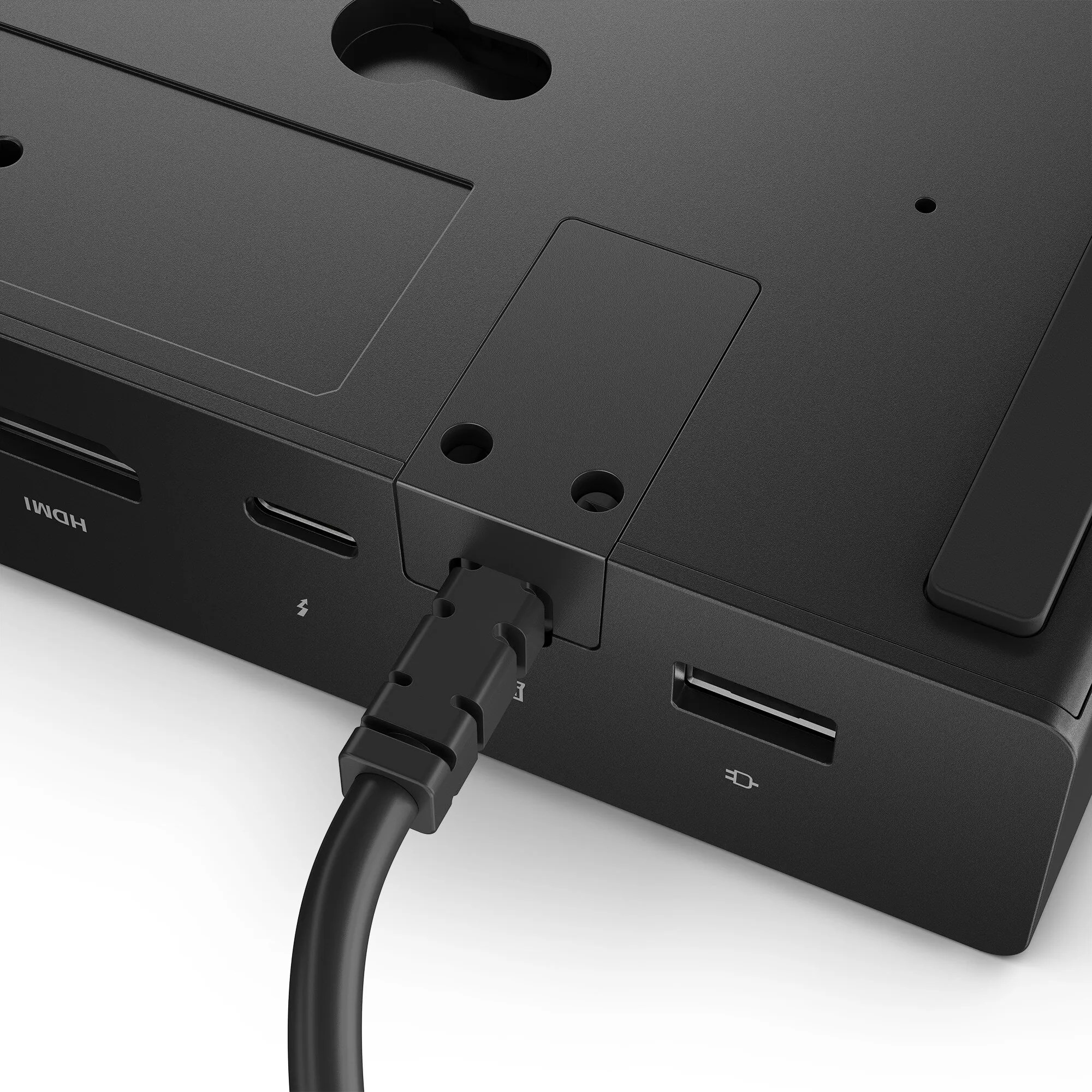 Lenovo 40BG0135GE laptop-dockingstation & portreplikator Andocken Thunderbolt 4 Schwarz – Bild 5