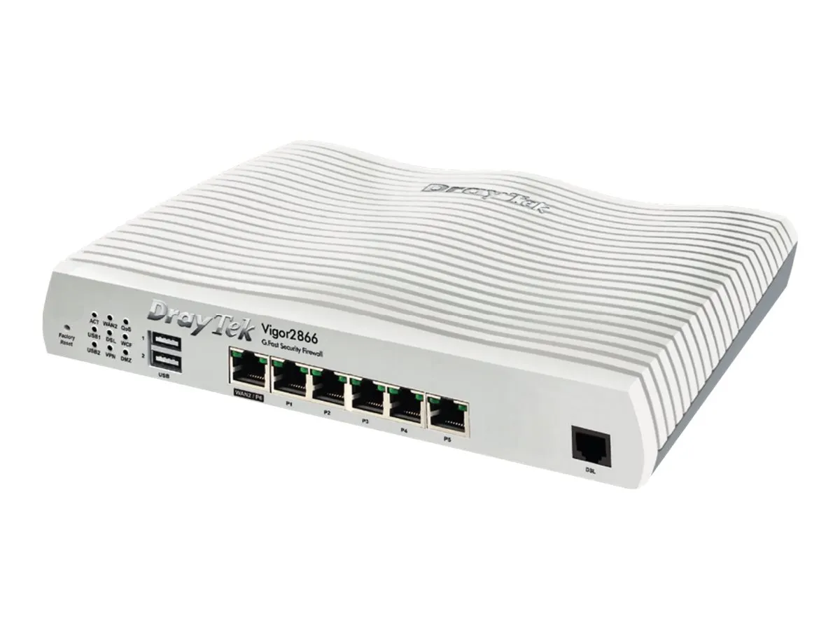 DrayTek Vigor 2866ax WLAN-AC ModemR. ADSL2+/VDSL2/G.Fast