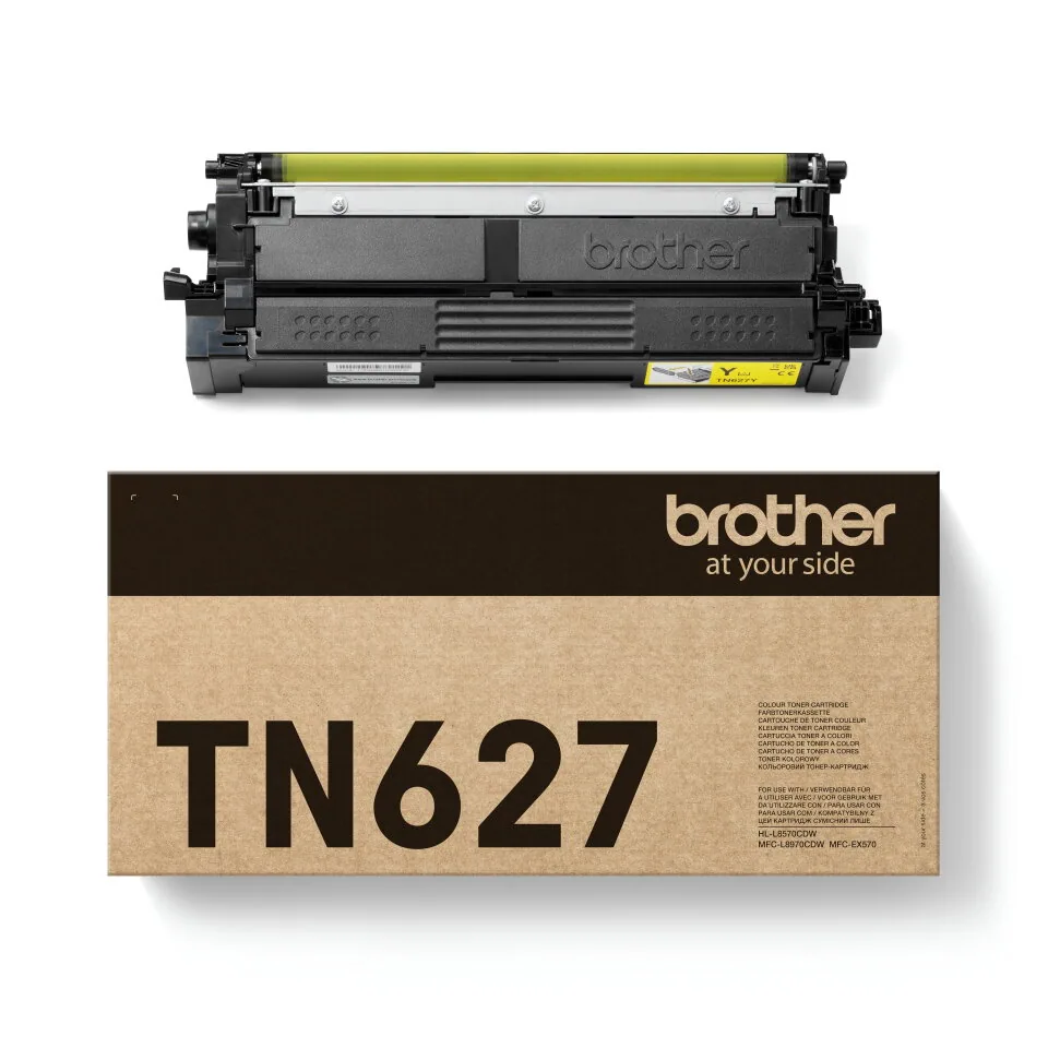 Brother TN-627Y Tonerkartusche 1 Stück(e) Original Gelb – Bild 2