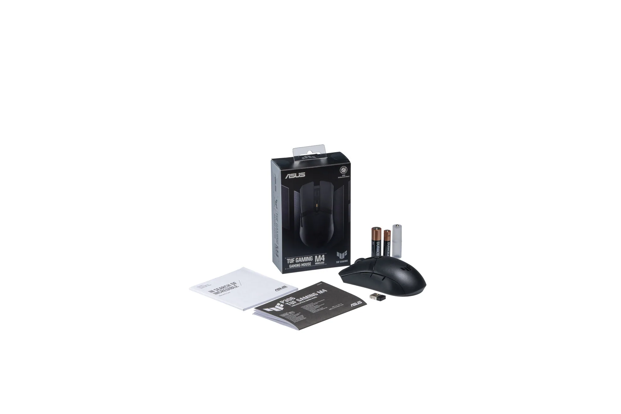 ASUS TUF Gaming M4 Wireless Maus Rechts RF Wireless + Bluetooth Optisch 12000 DPI – Bild 7