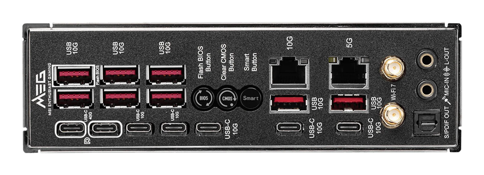 MSI MEG X870E GODLIKE Motherboard AMD X870E Sockel AM5 Erweitertes ATX – Bild 5