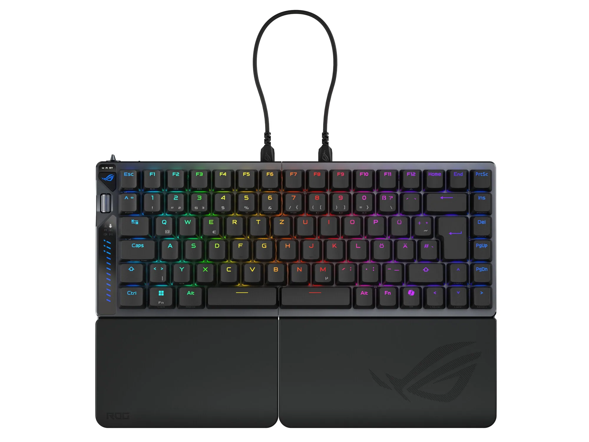 ASUS ROG Falcata Tastatur Gaming USB + RF Wireless + Bluetooth QWERTZ Deutsch Schwarz – Bild 1