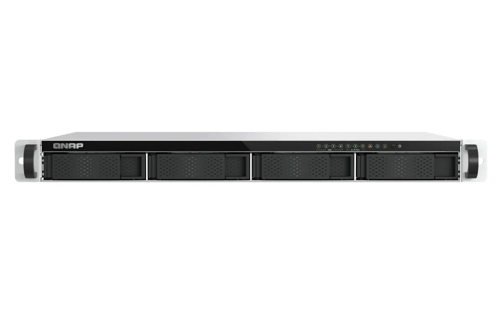 QNAP TS-h765eU NAS Rack (1U) Intel Atom® 8 GB DDR5 QuTS hero Schwarz, Grau – Bild 1