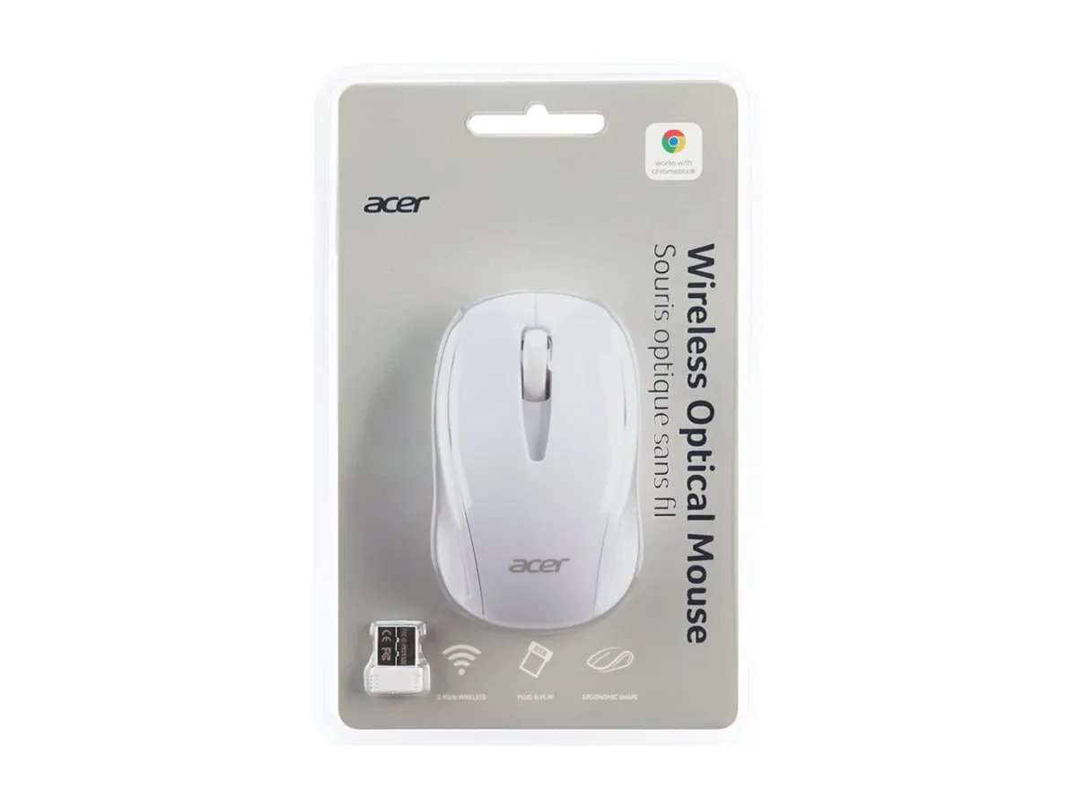 Acer Wireless Mouse AMR800 (White)