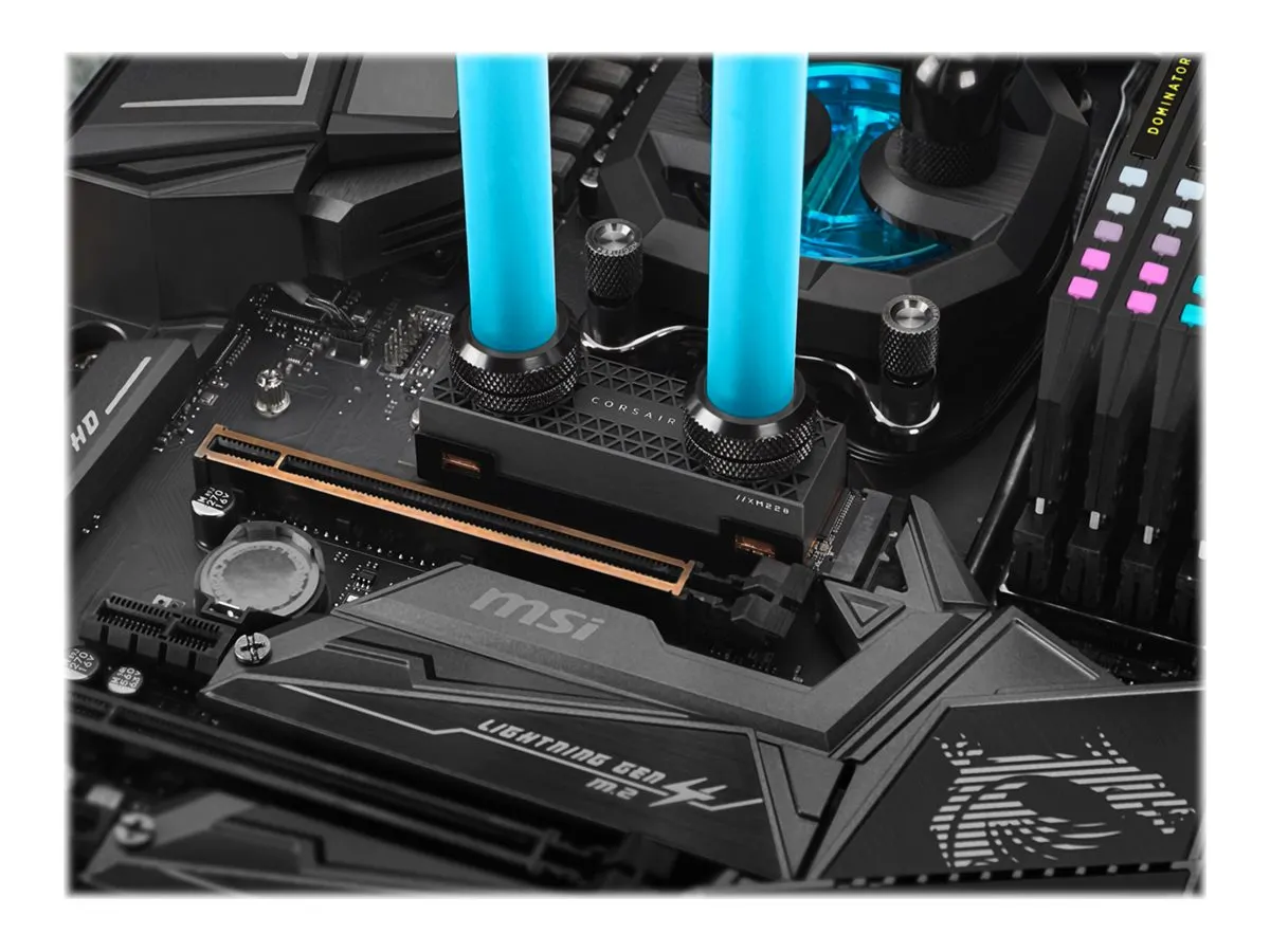 Corsair SSD 4 TB M.2 PCI-E NVMe Gen4 MP600 P XT HydroX