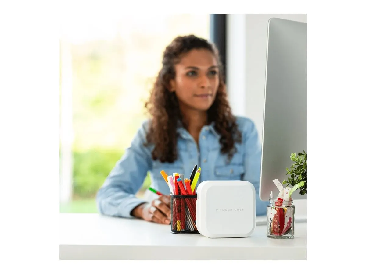Brother P-touch P710BTH ( P-Touch Cube Plus ) weiß