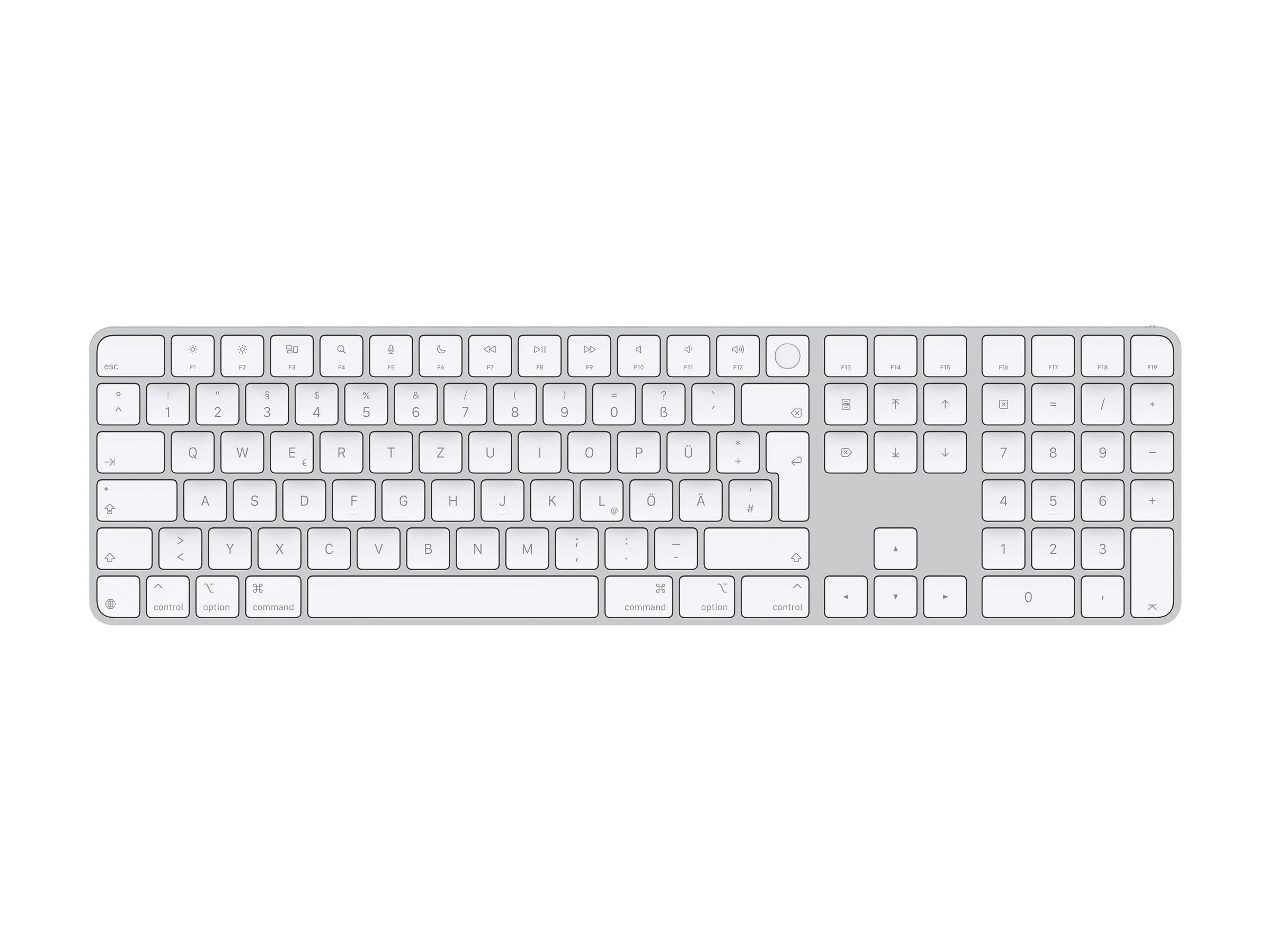 Apple Magic Keyboard mit Touch ID und Ziffernblock