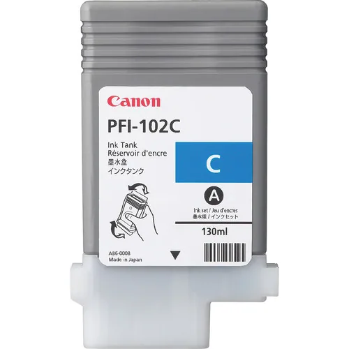 Canon PFI-102C Druckerpatrone Original Cyan – Bild 1