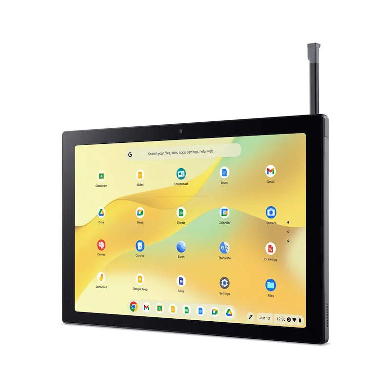 Acer Chromebook NT.D7JEG.001 Tablet Mediatek 128 GB 27,9 cm (11") 8 GB Wi-Fi 6 (802.11ax) ChromeOS Silber – Bild 3