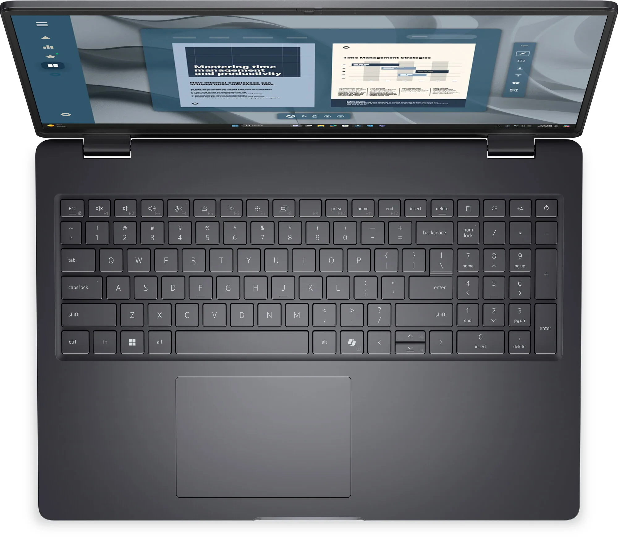 DELL Pro 16 PC16255 AMD Ryzen™ 5 220 Laptop 40,6 cm (16") Full HD+ 16 GB DDR5-SDRAM 512 GB SSD Wi-Fi 6E (802.11ax) Windows 11 Pro Schwarz Deutsch – Bild 4