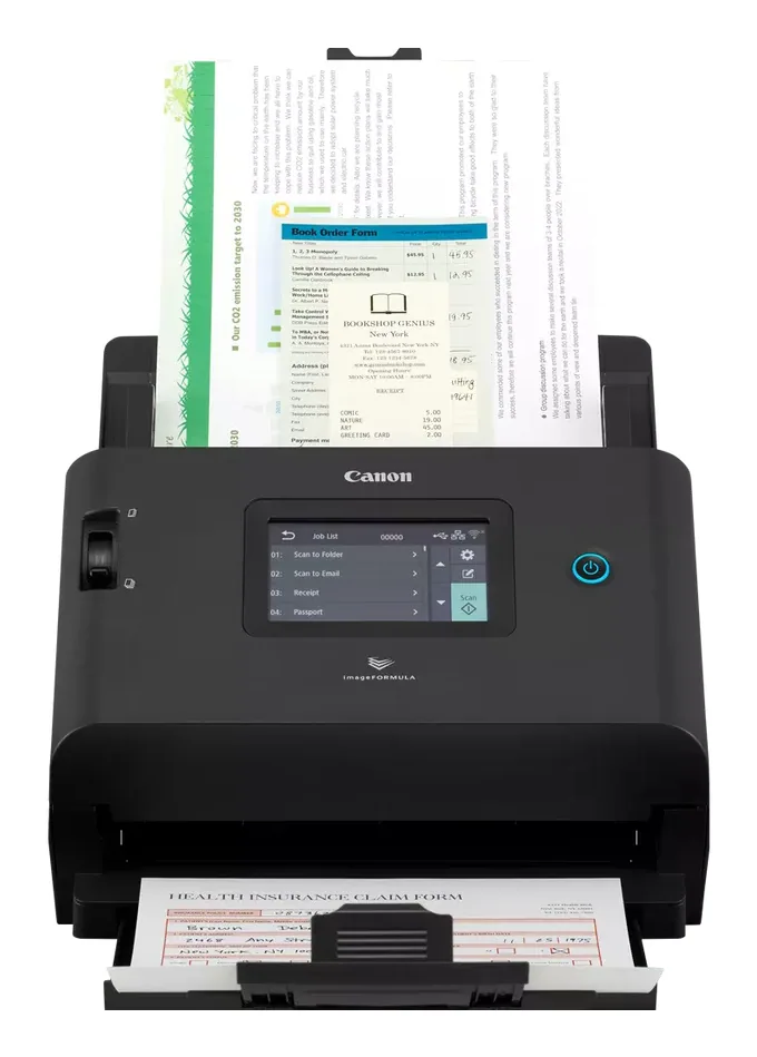 Canon DR-S350NW ADF-Scanner 600 x 600 DPI A4 Schwarz – Bild 1