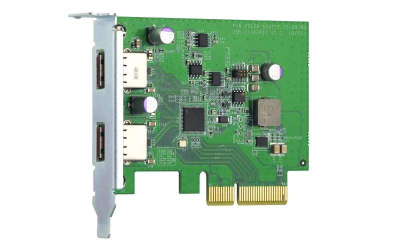 QNAP QXP-10G2U3A Schnittstellenkarte/Adapter Eingebaut USB 3.2 Gen 2 (3.1 Gen 2) – Bild 1