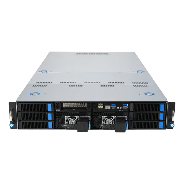 ASUS 90SF0251-M004X0 Server-Barebone Intel C741 Rack (2U) Schwarz, Stahl – Bild 2