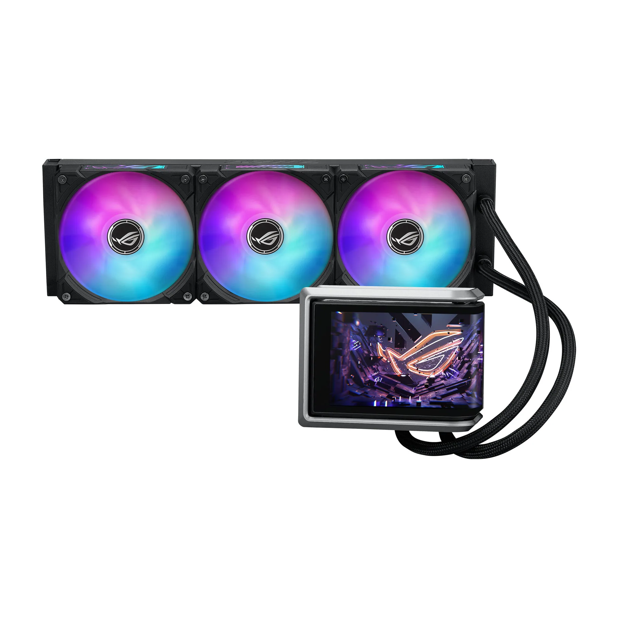 ASUS ROG RYUO IV 360 ARGB Prozessor All-in-One-Flüssigkeitskühler 12 cm Schwarz – Bild 1