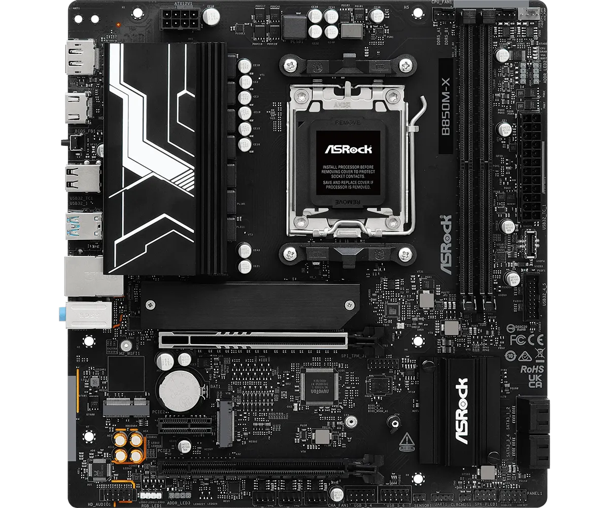 ASRock B850M-X R2.0 AM5 mATX HDMI/DP DDR5