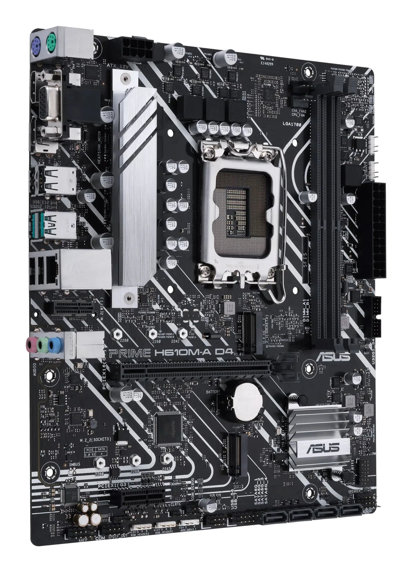 ASUS PRIME H610M-A D4-CSM Intel H610 LGA 1700 micro ATX – Bild 3