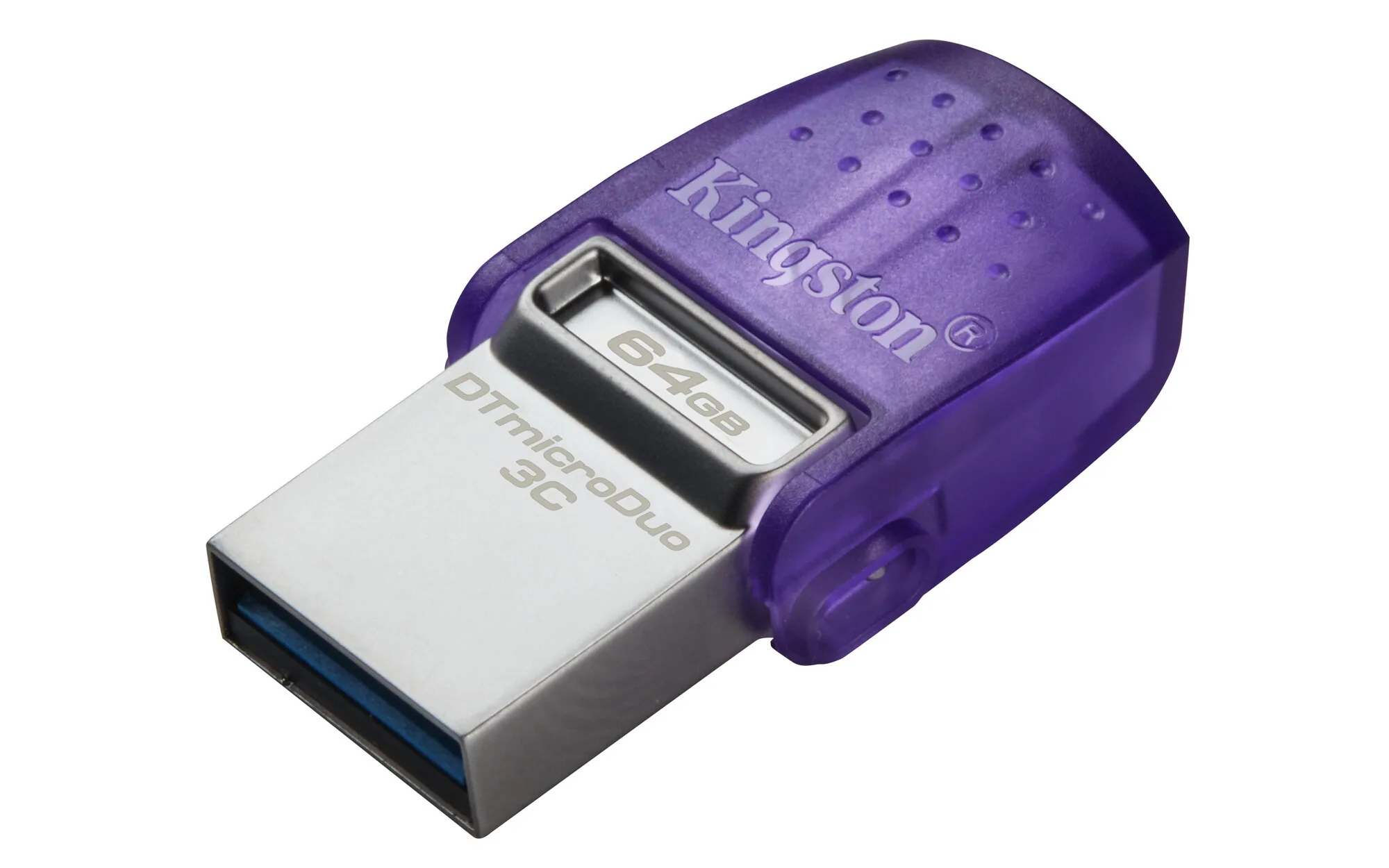Kingston Technology DataTraveler 64GB microDuo 3C 200MB/s dual USB-A + USB-C – Bild 1