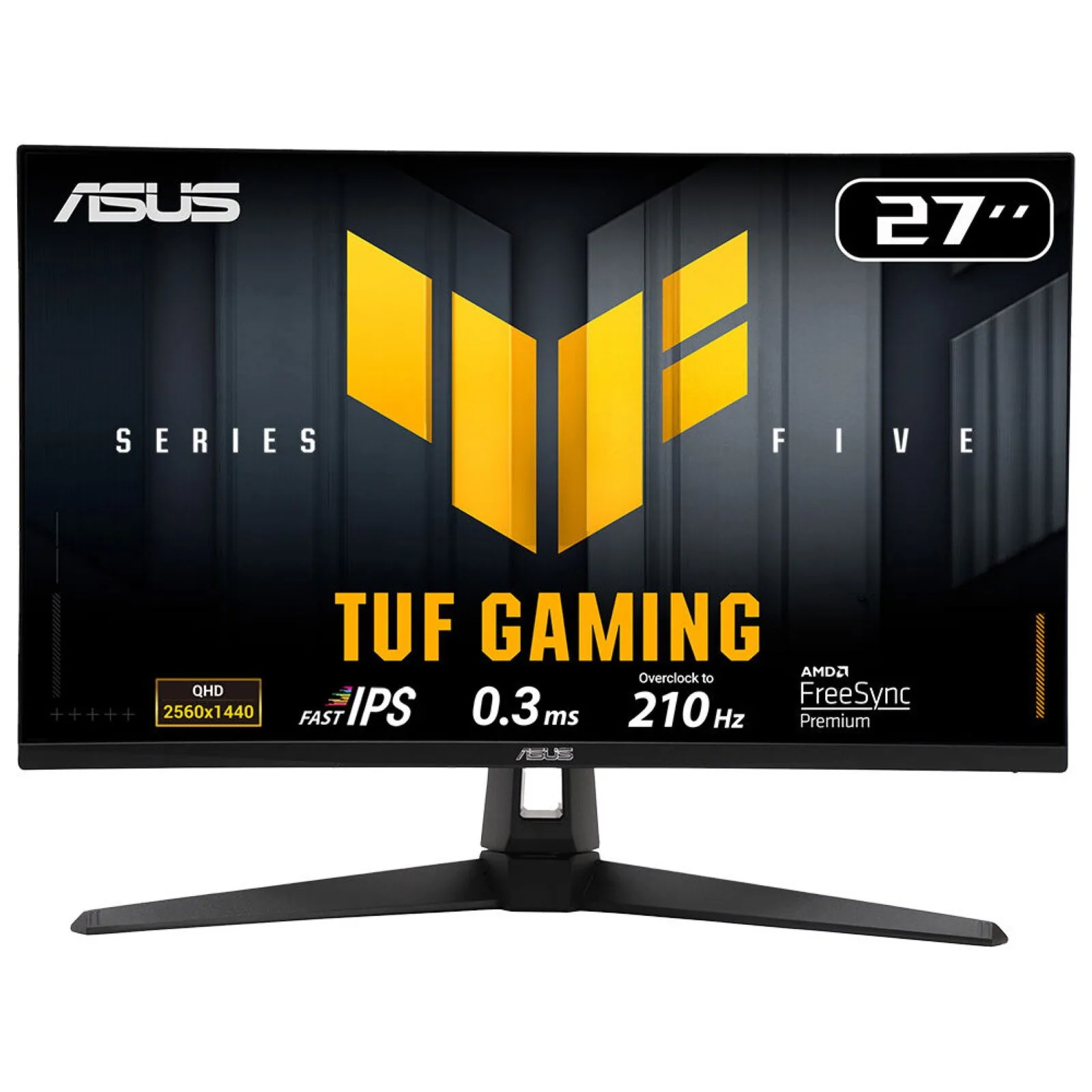 ASUS TUF Gaming VG27AQ5A Computerbildschirm 68,6 cm (27") 2560 x 1440 Pixel Quad HD LCD Schwarz – Bild 1