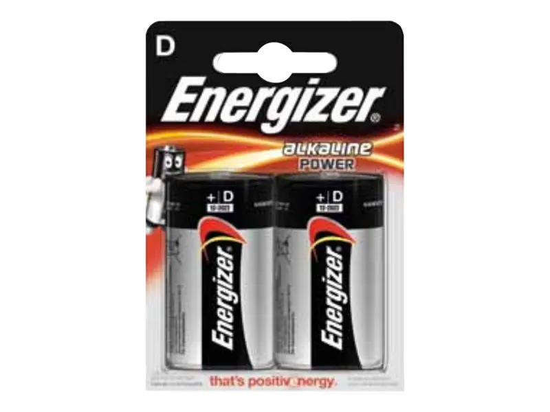 Energizer Batterie Alkaline Power -D LR20 Mono 2 Stück