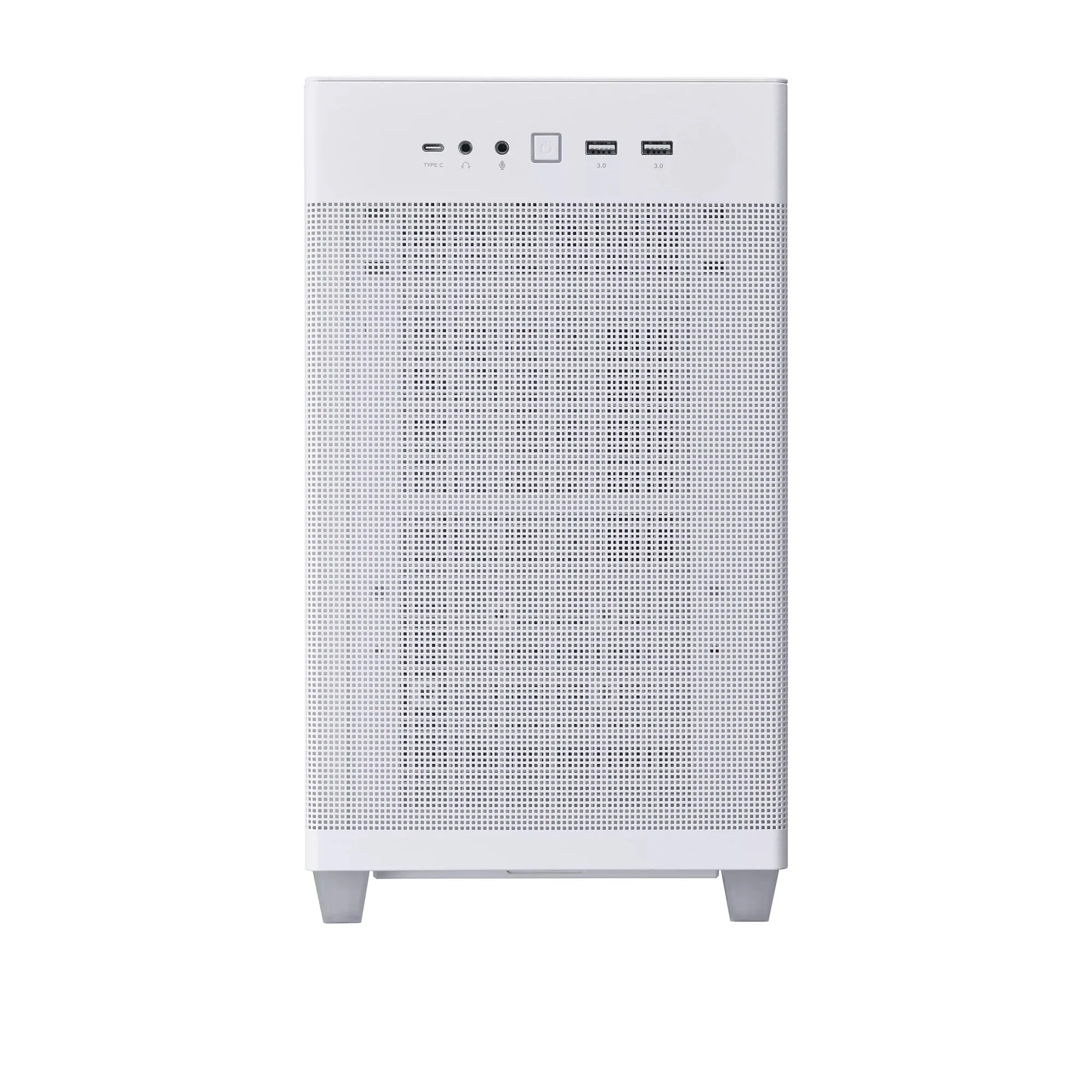 ASUS Prime AP201 MicroATX Mini Tower Weiß – Bild 1