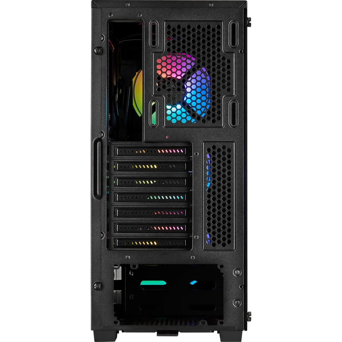 Corsair Geh Midi iCUE 220T RGB Smart Tempered Glas (B)