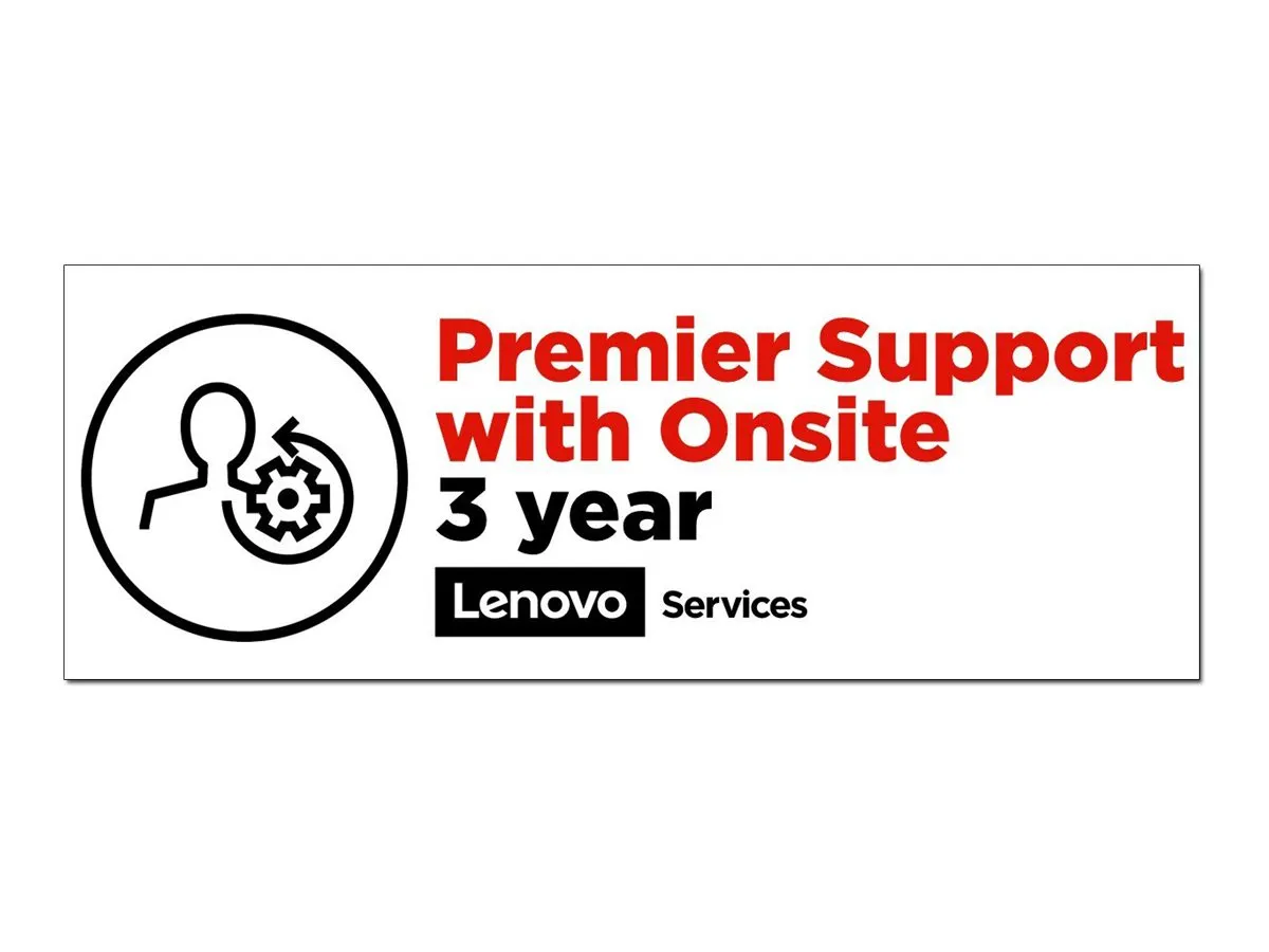 Lenovo 3 Jahr Premier Support mit Vor-Ort-Service (5WS0T36156)