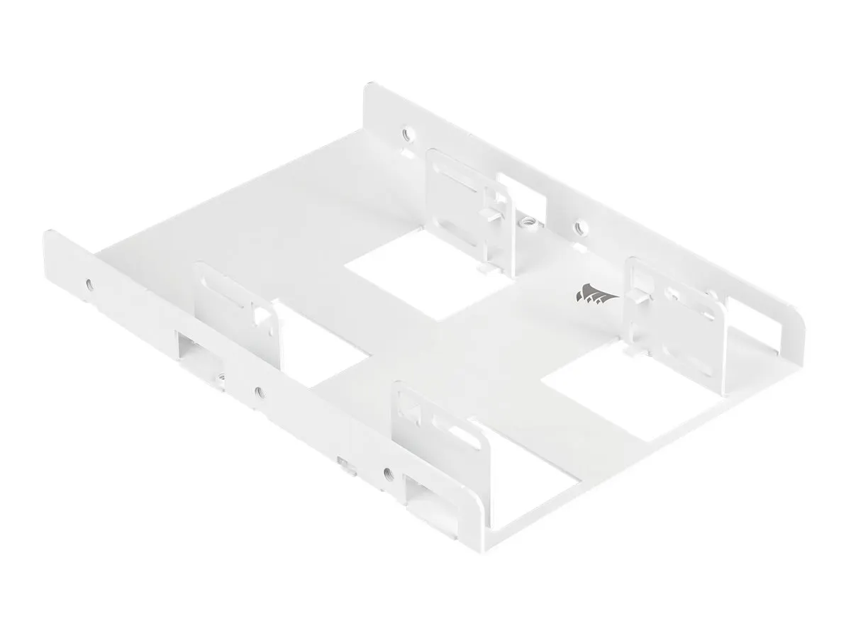 Einbaurahmen (2,5") -> (3,5") Corsair  für SSD (DUAL) white
